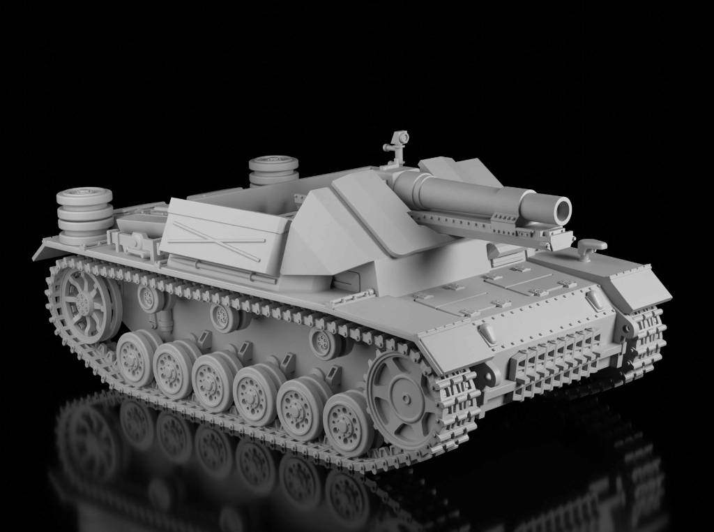 15cm sIG 33 (sf) Auf Panzer III (Wargame3d)