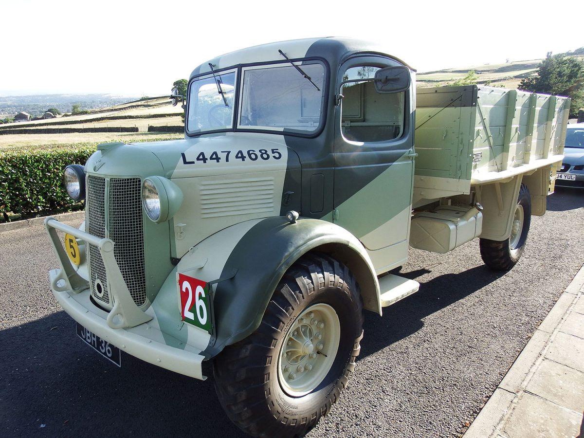 WW2 British Austin K2 General Service Truck. Painted Resin Model