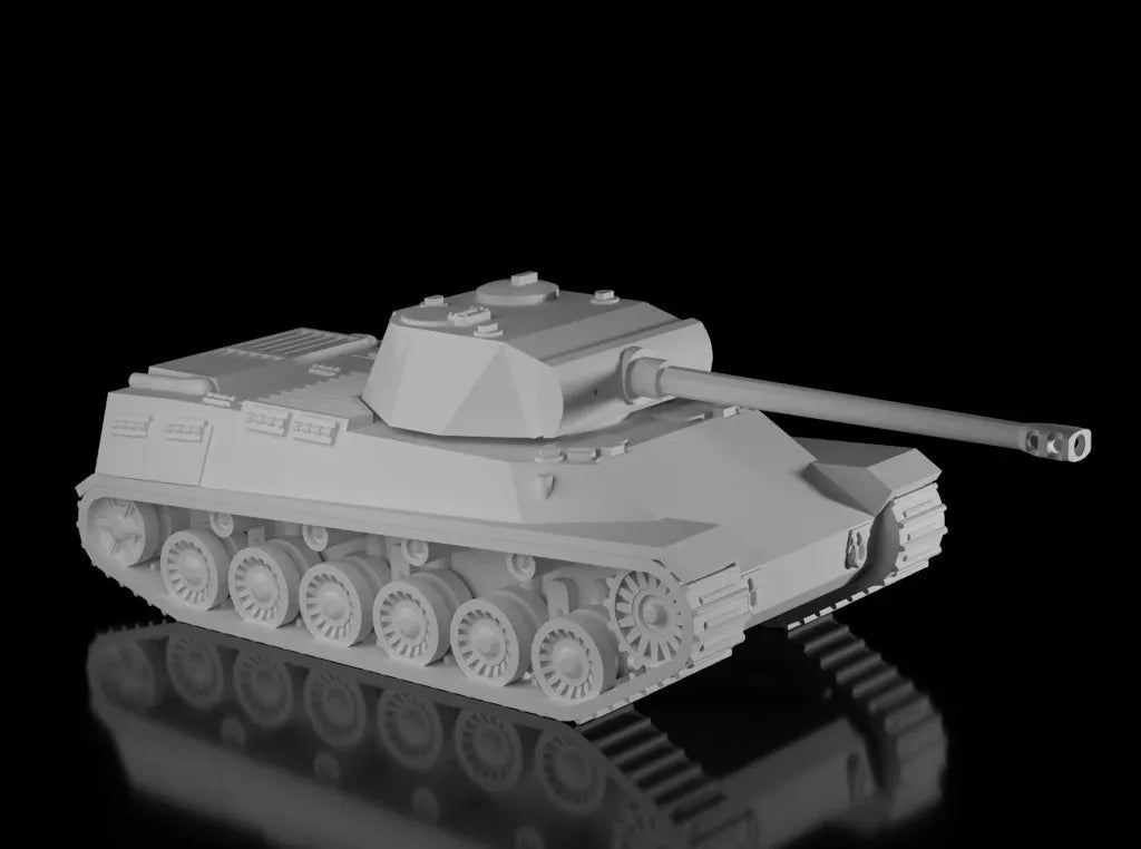 WW2 Hungarian 44M TAS Heavy Tank. UNPainted Resin Model
