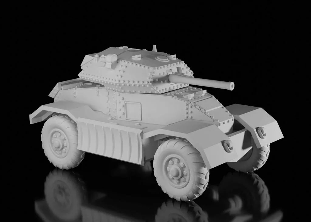 WW2 British AEC Mk.1 With crusader Turret. Painted Resin Model