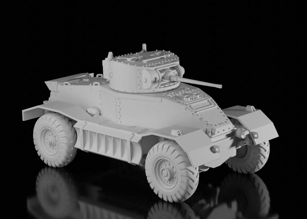 AEC Mk.I Armoured Car (Arvernes Miniatures)