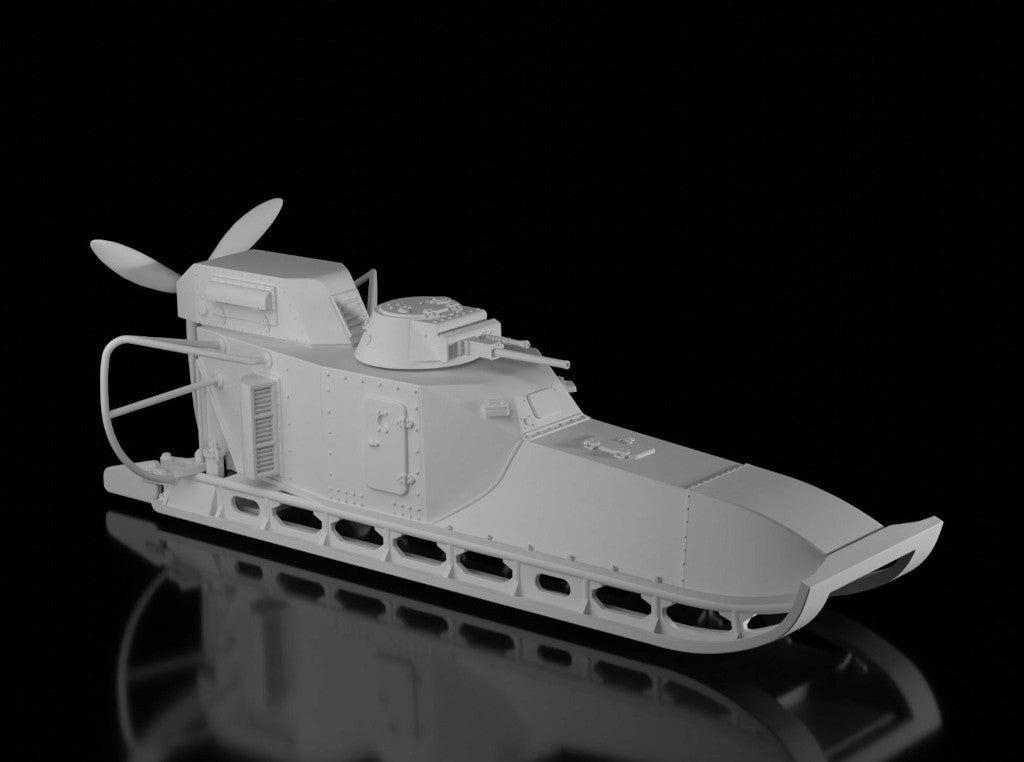 Aerosan 02SS / TsKB-50. Painted Resin Model