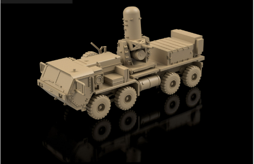 American Post War C-RAM Centurion Phalanx on HEMTT. Painted Resin Model