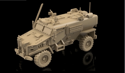 British Post War Ocelot Foxhound. UNPainted Resin Model