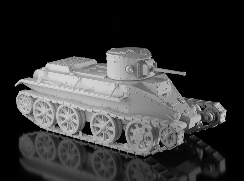 BT-2 Light Tank (Wargame3d). Painted Resin Model