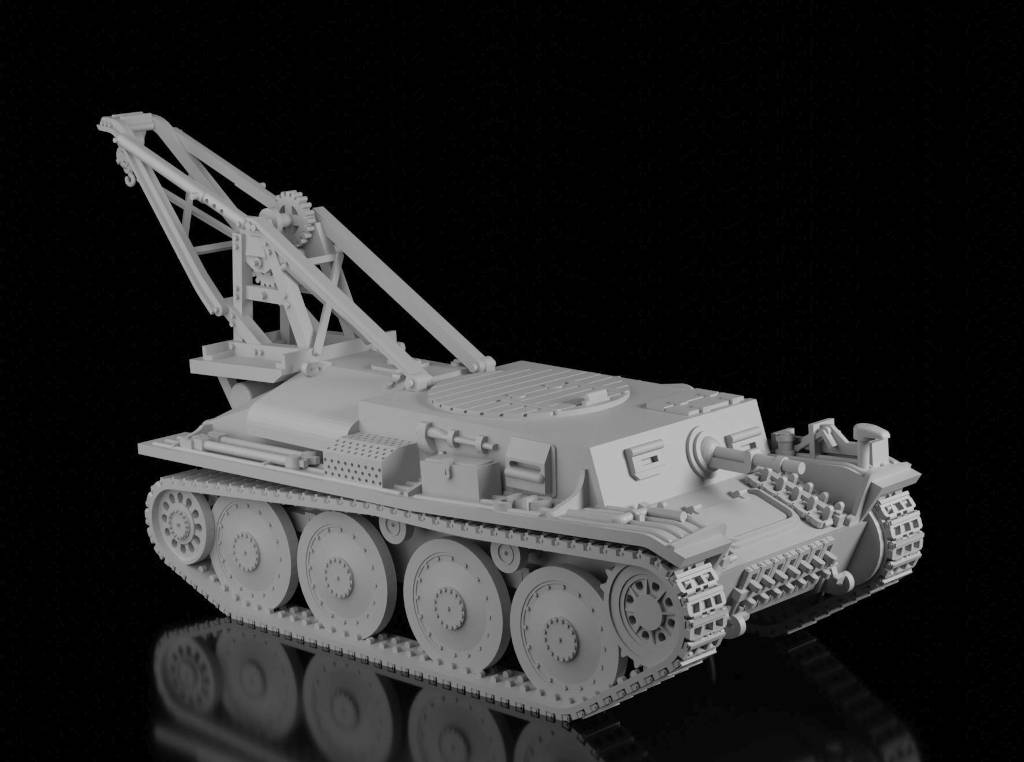 Bergepanzer 38(t) (Guaro3d)