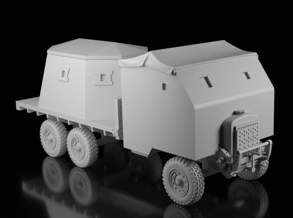 Bison Type II Mobile Pillbox (Wargame3d)