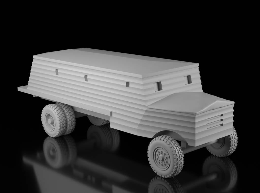 Bison Type III Mobile Pillbox (Wargame3d)