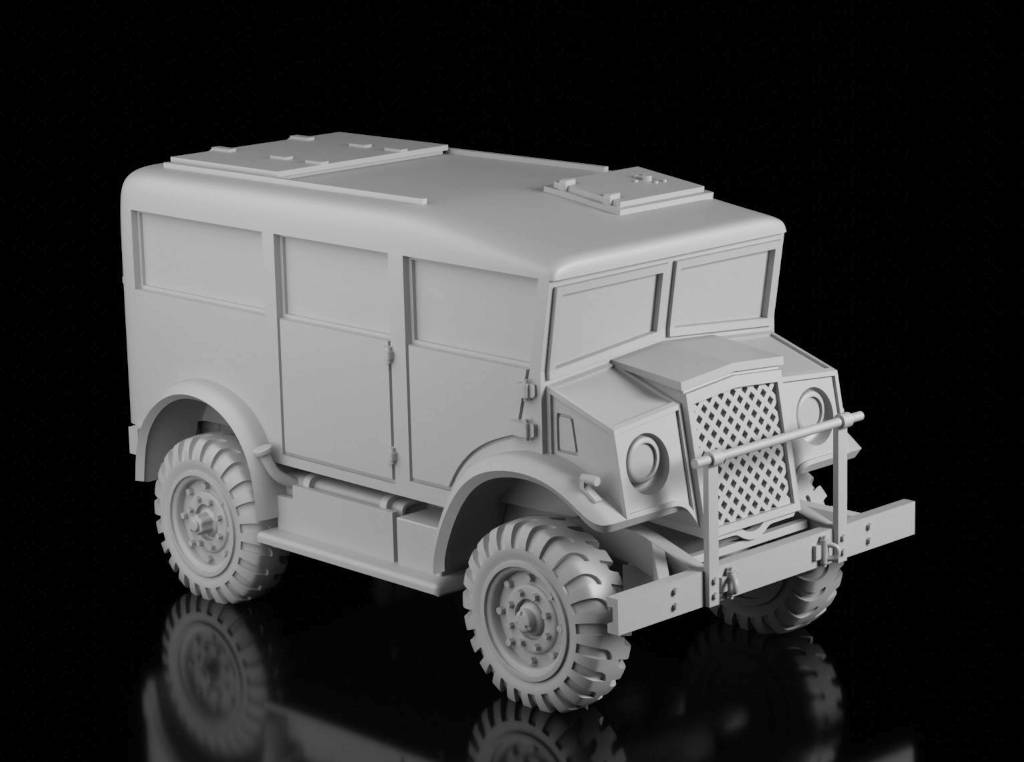 CMP C8A HUP (Wargame3d). Painted Resin Model