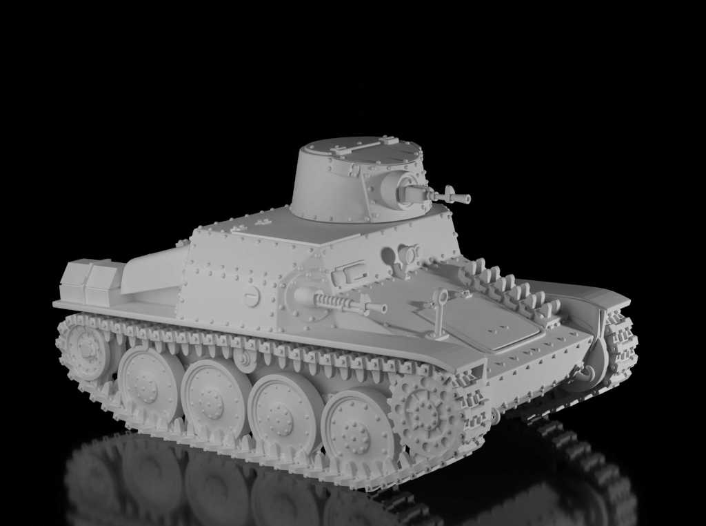 AH-IV Tankette (Wargame3d)