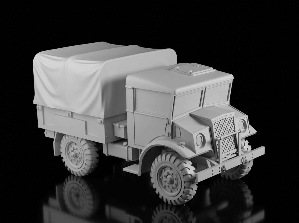 CMP C15A (Wargame3d). Painted Resin Model