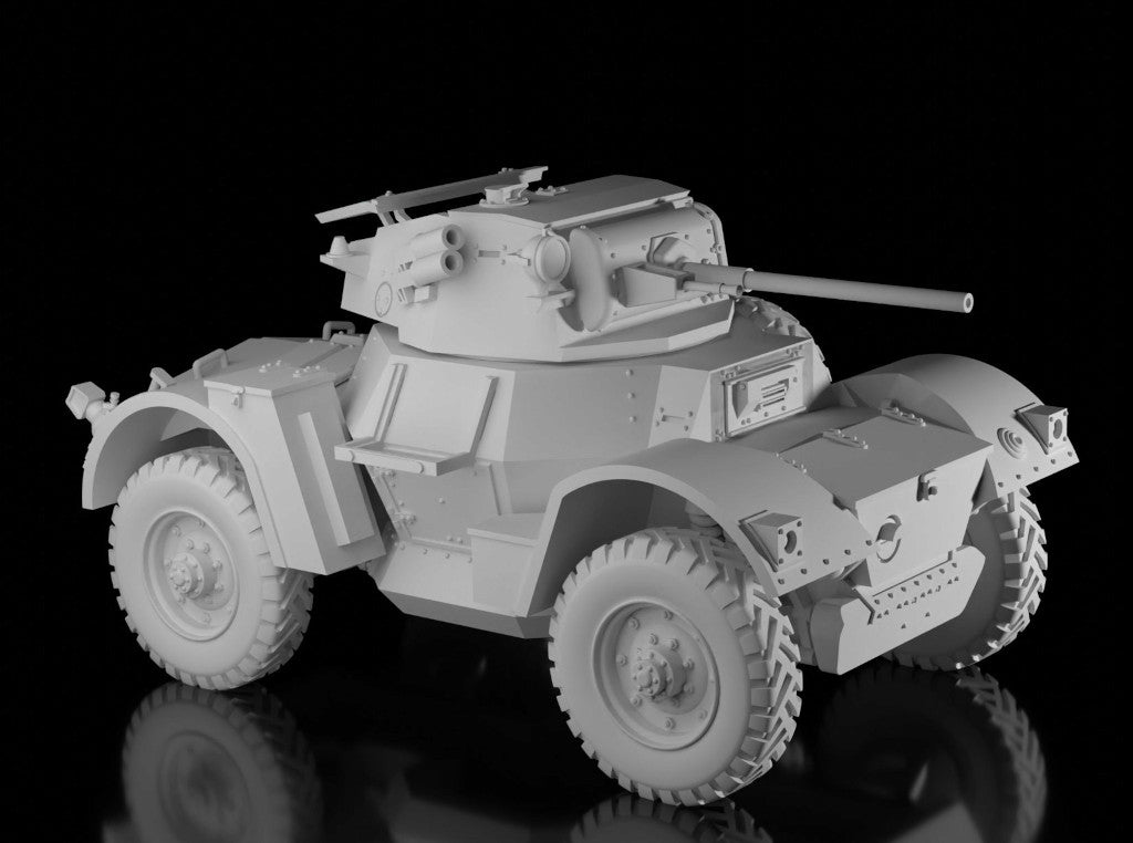Daimler Mk.I Armoured Car (Arvernes Miniatures). Painted Resin Model