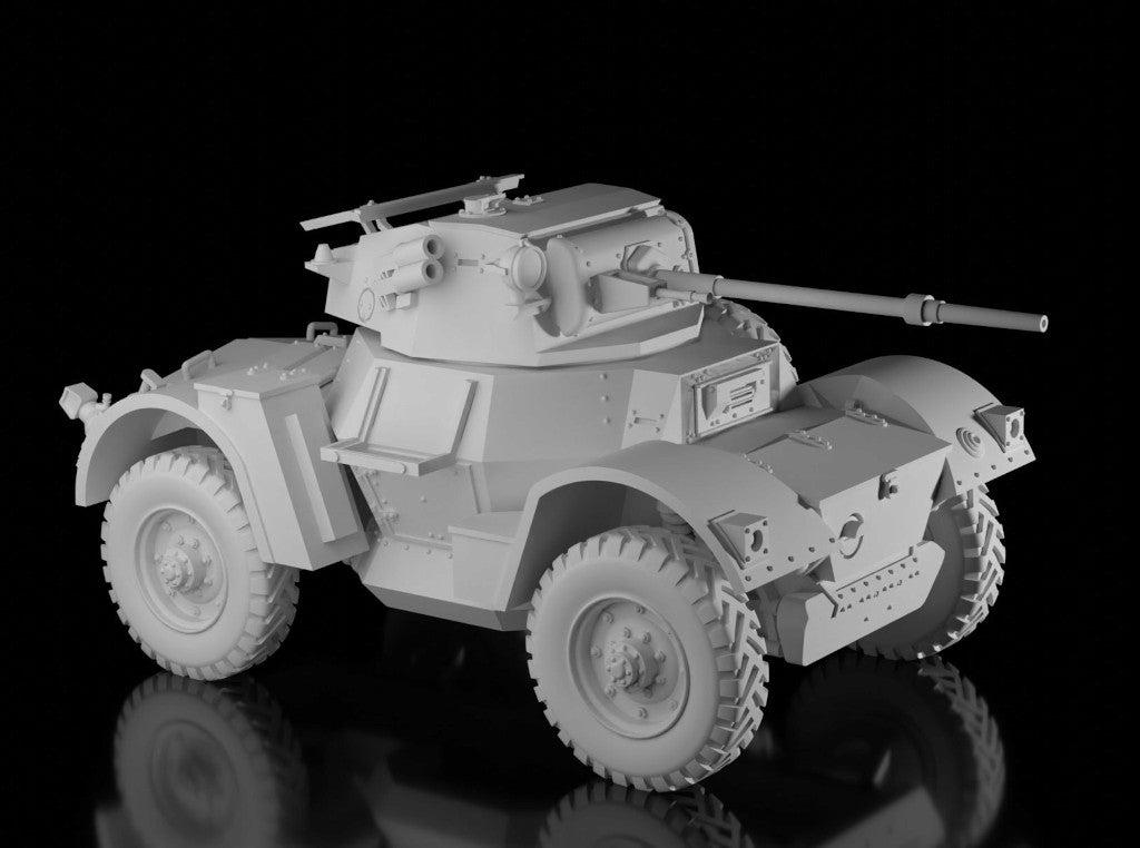 Daimler Mk.I Littlejohn (Arvernes Miniatures). Painted Resin Model