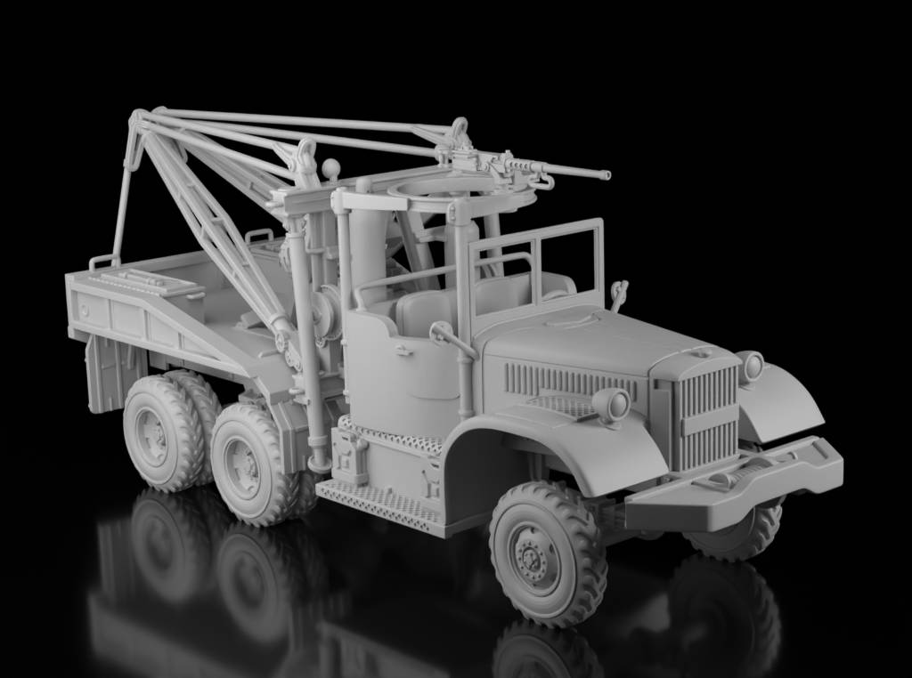 Diamond-T 969A Wrecker (Wargame3d)