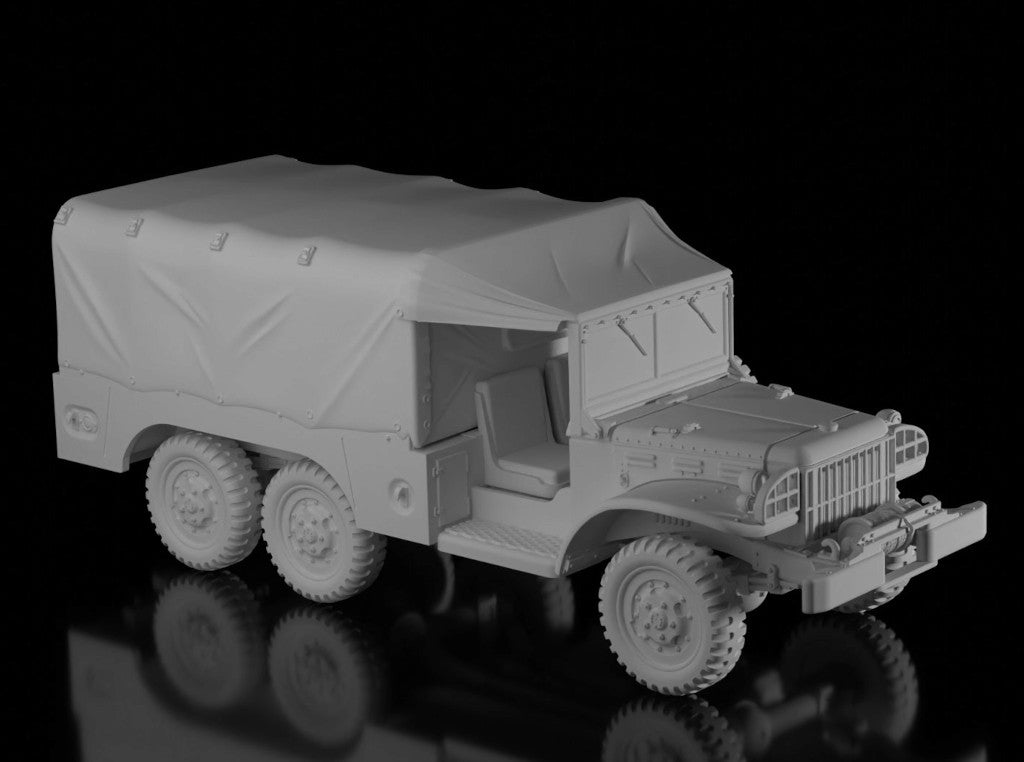 Dodge WC-63. Painted Resin Model