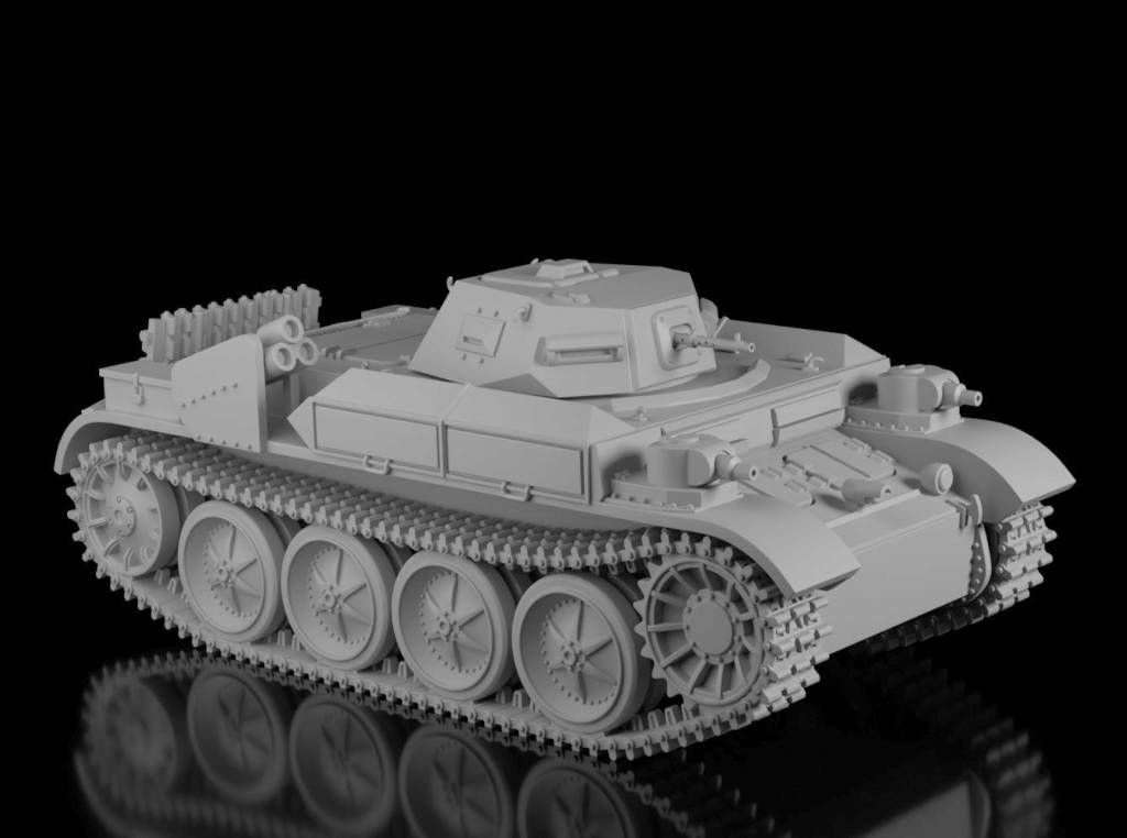 Flammpanzer II Ausf.A (Wargame3d)