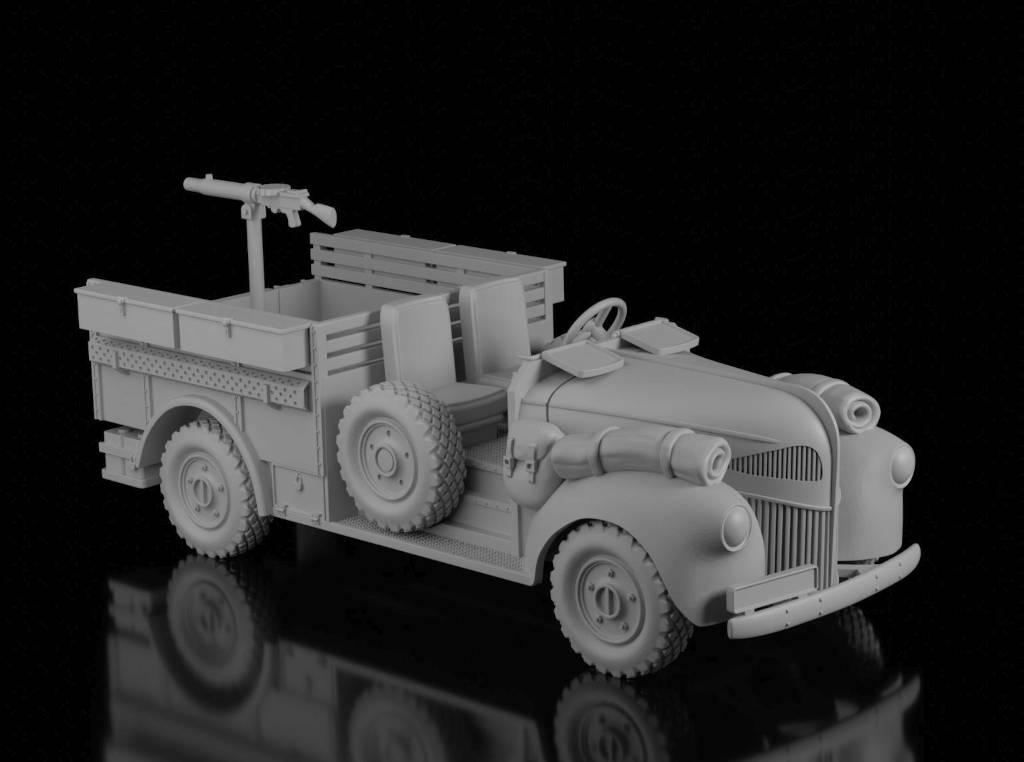 LRDG Ford 01 V8 15cwt (Wargame3d)