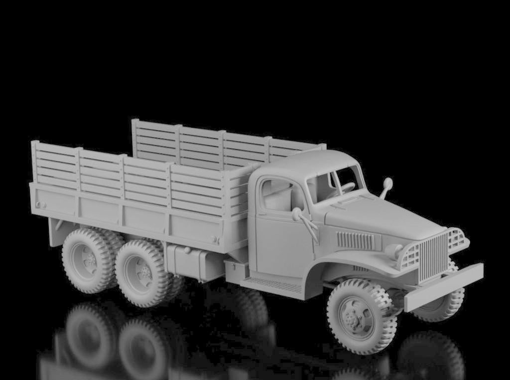 GMC 353 2½ Ton 6x6 "Deuce-and-a-half" (Open) (Wargame3d)