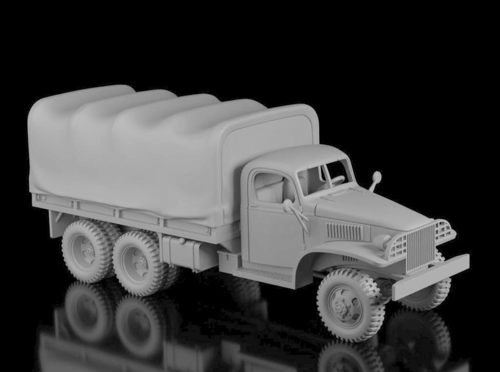 GMC 353 2½ Ton 6x6 "Deuce-and-a-half" (Wargame3d)