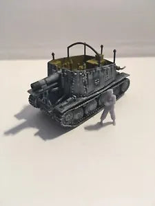 WW2 German 15cm sIG33 Auf Pz.38 "Grille" H. Painted Resin Model