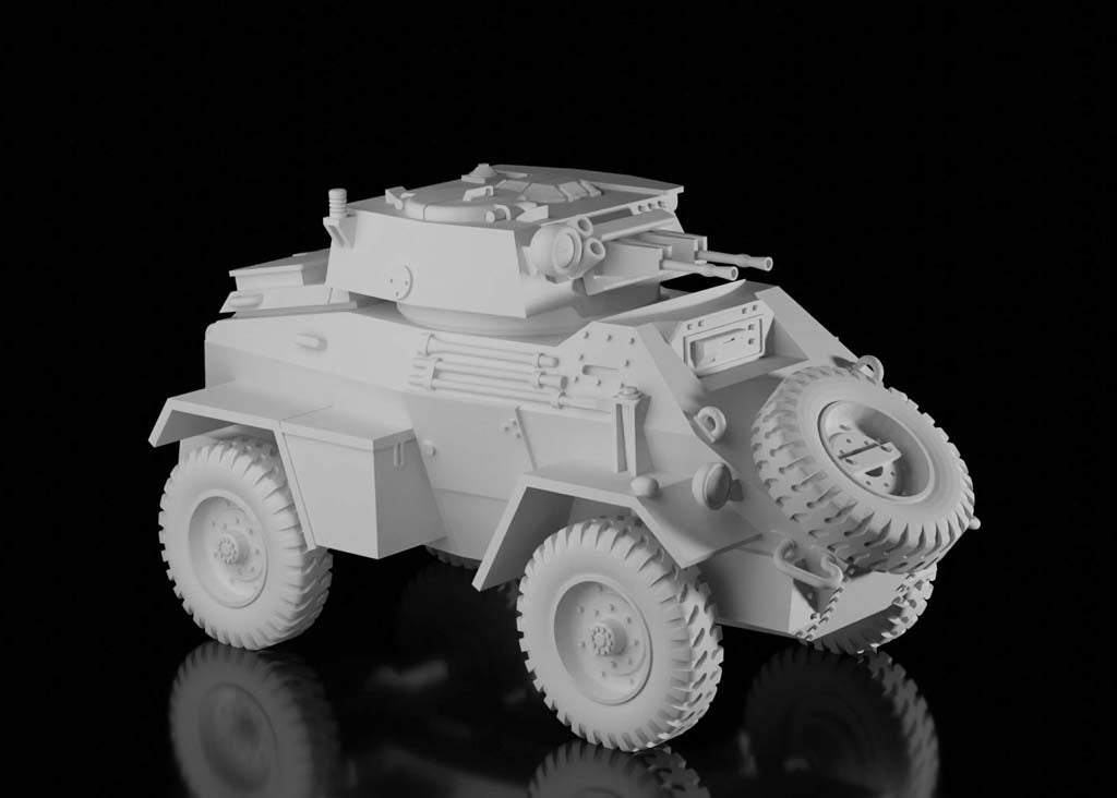 Humber Mk.2 Armoured Car _ Twin Besa MG's (Arvernes Miniatures)