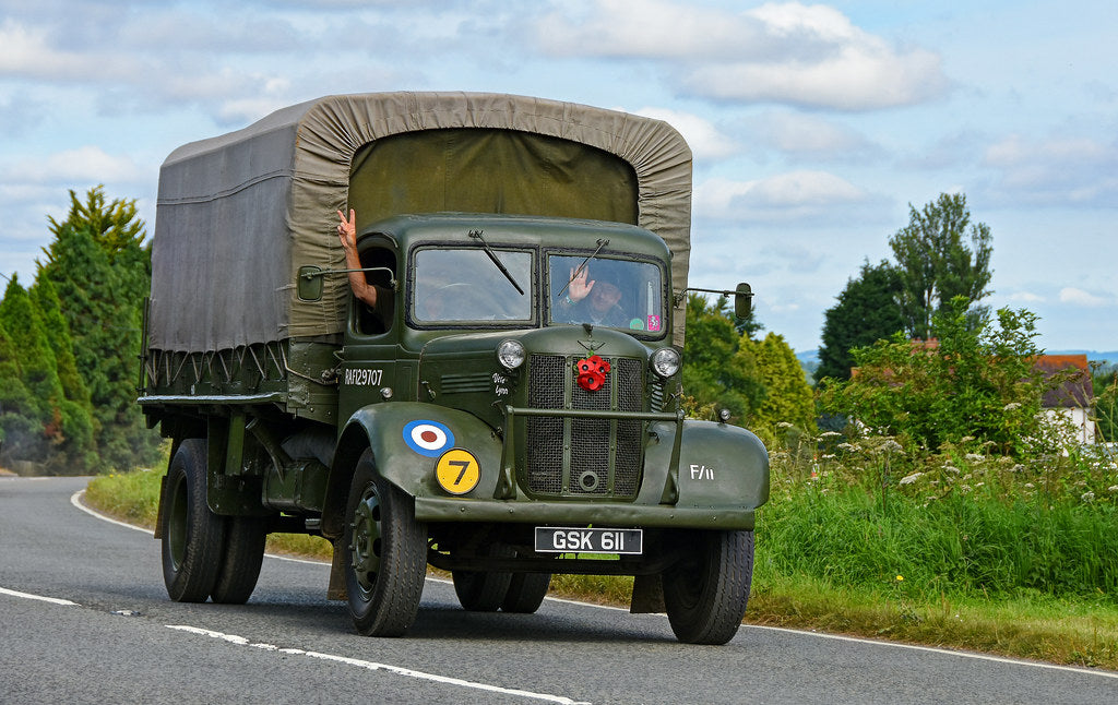 WW2 British K3 Austin General Service truck LATE. Painted Resin Model