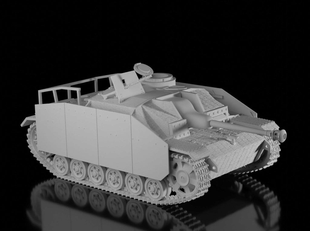 StuG III Ausf. G Saukopf Mantlet w/Zimmerit