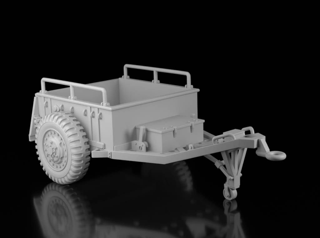 M10 Ammunition Trailer (Wargame3d)