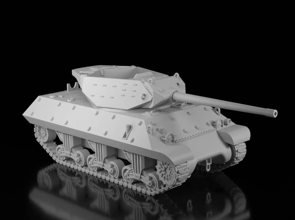 M10 Wolverine - Late (Arvernes Miniatures). Painted Resin Model