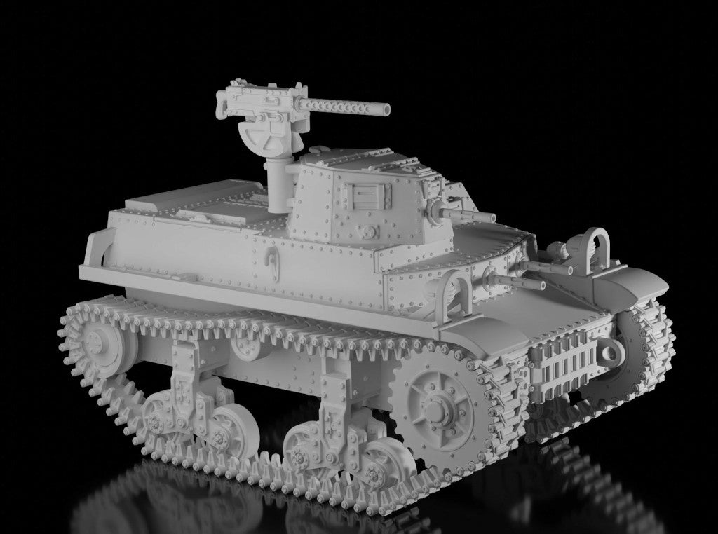 Marmon-Herrington CTLS-4TA (M1931 Combat Car) (Wargame3D). Painted Resin Model