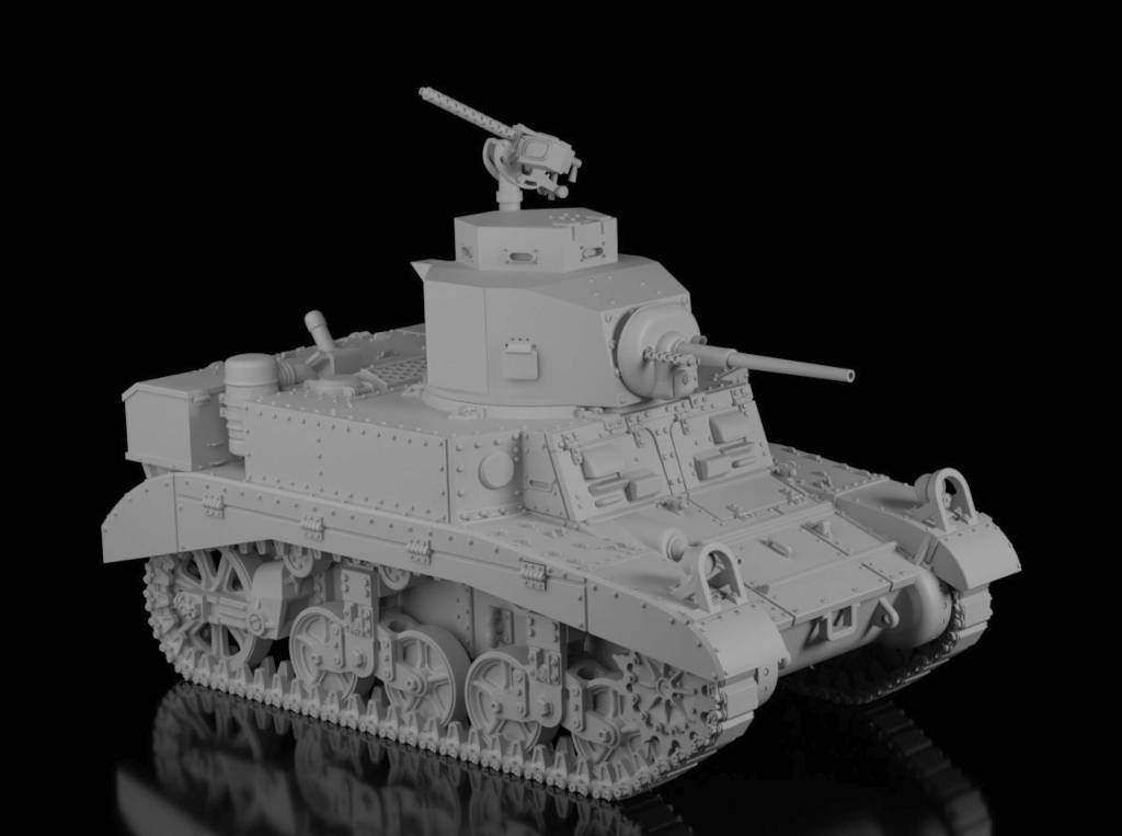 M3 Stuart "Honey" (Wargame3d)