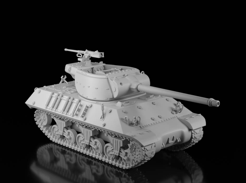American WW2 M36 “Jackson” Tank Destroyer unpainted resin model