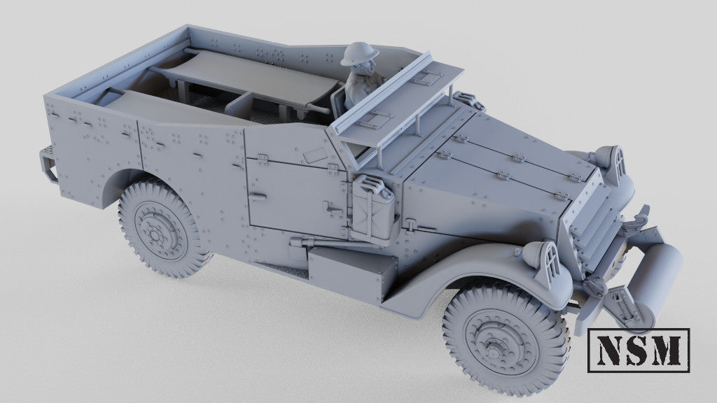 M3A1 Scout Car Ambulance (Night Sky Miniatures)