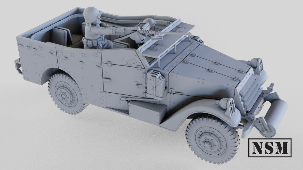 M3A1 Scout Car (Night Sky Miniatures)