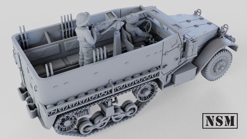 M5 Half Track (Night Sky Miniatures)