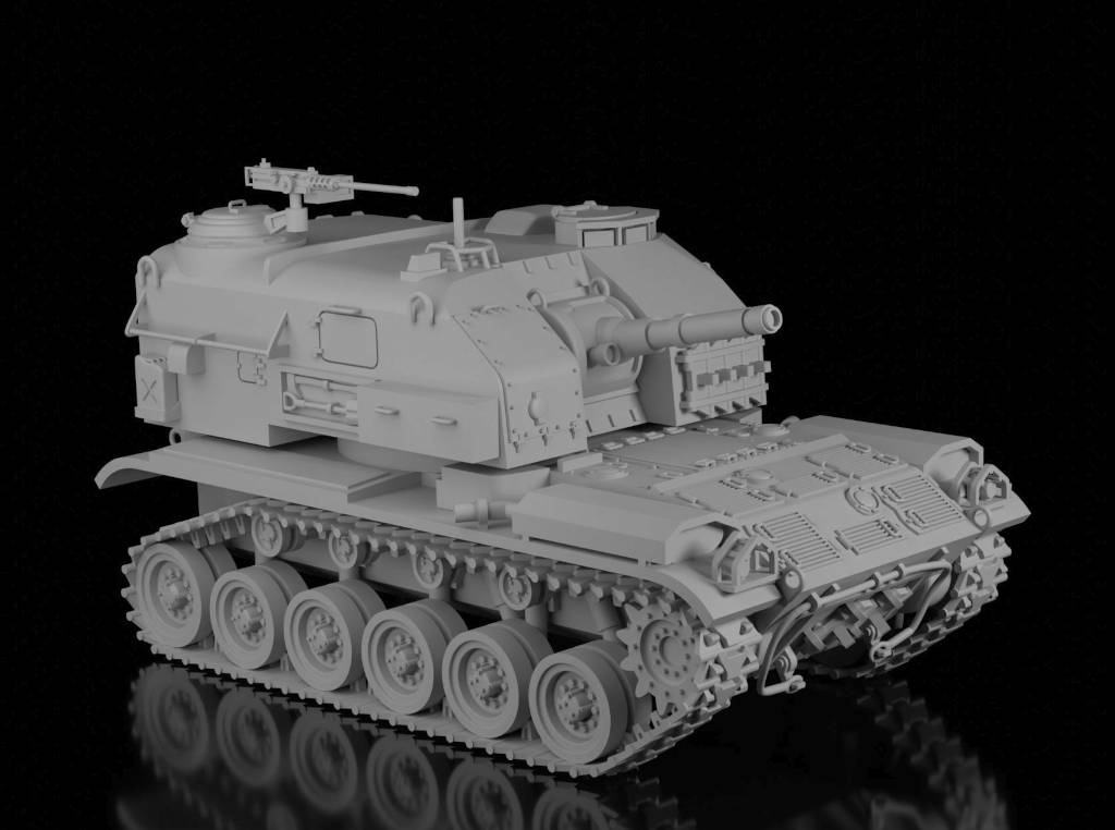 M52 105mm SPH (Wargame3d)