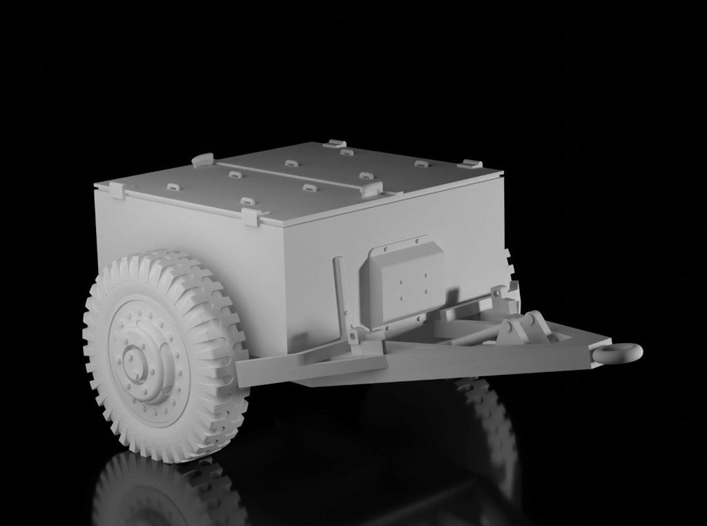M8 Ammunition Trailer (Night Sky Miniatures)