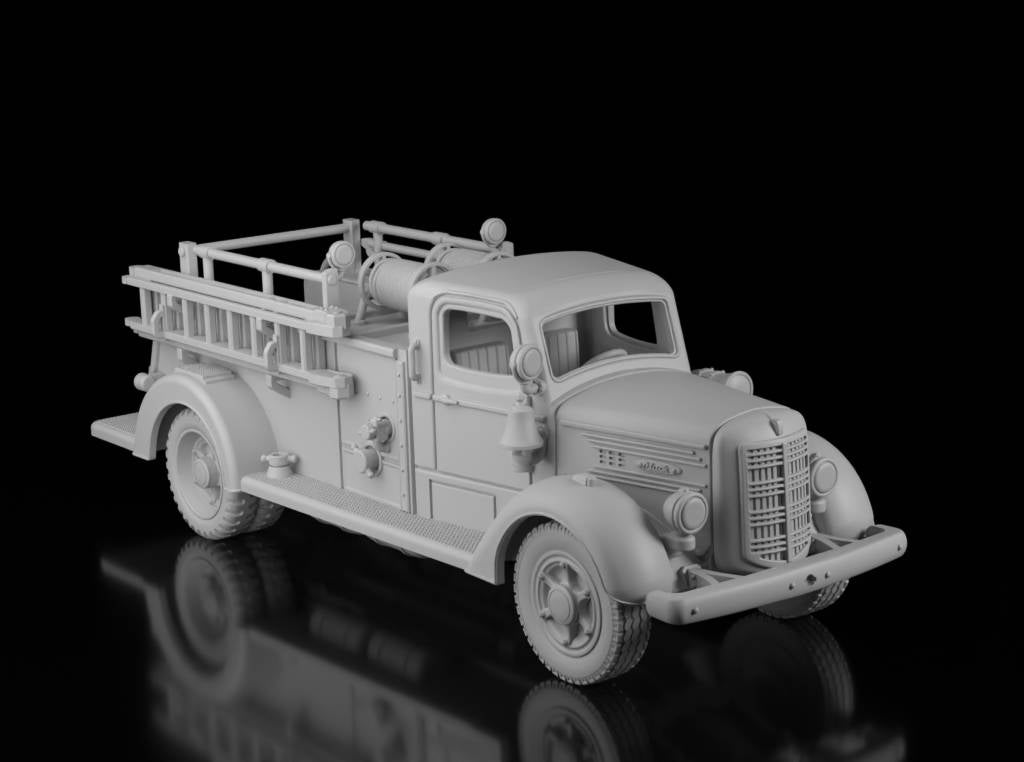 Mack Model E Fire Truck (Wargame3d)