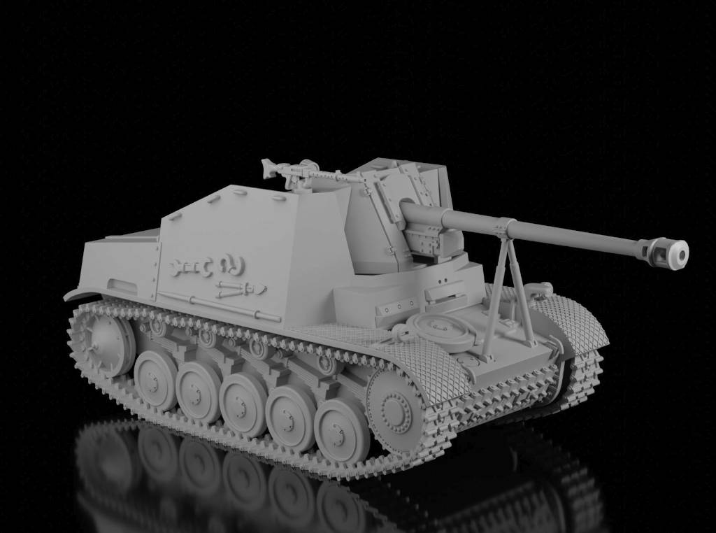 Marder II Ausf.F Sd.Kfz.131 (Wargame3d)