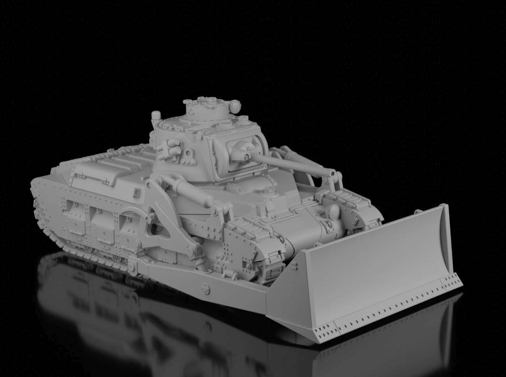 Matilda MK.III Dozer (Wargame3d)