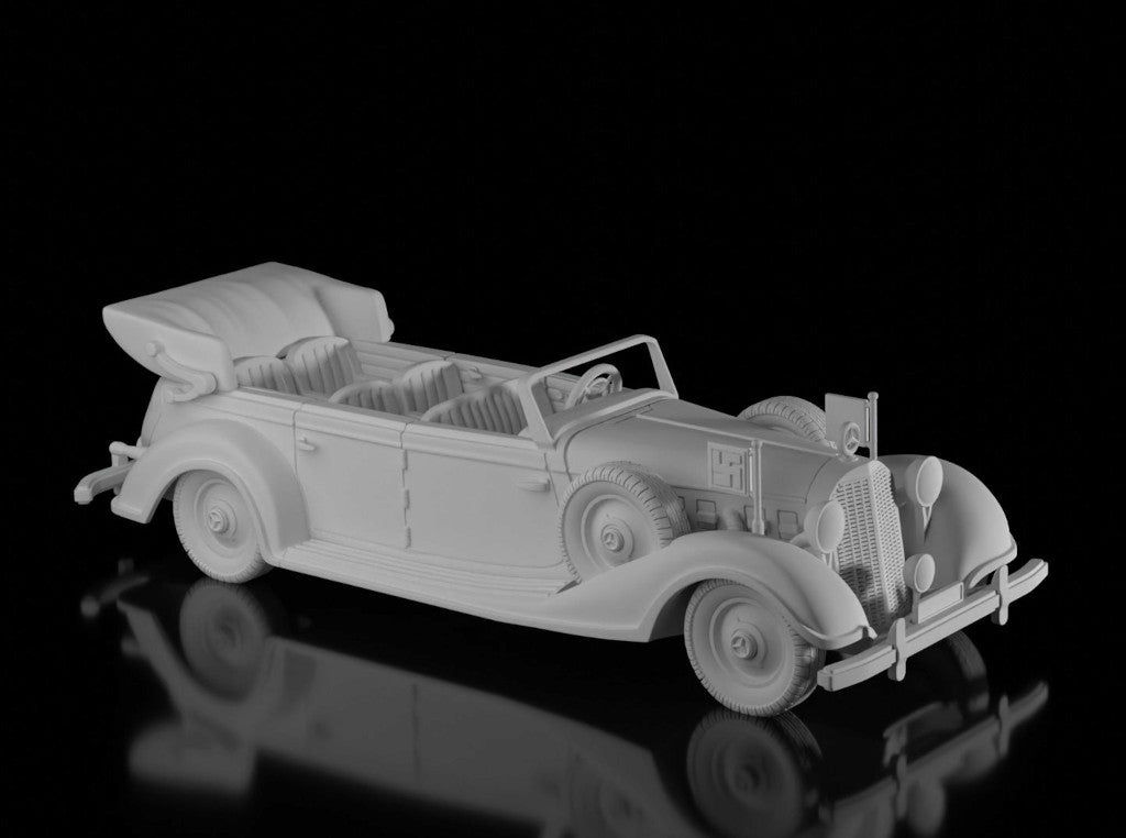 Mercedes 770 (W150) Grosser. Painted Resin Model
