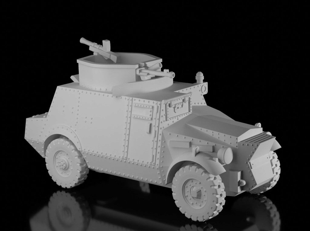 Morris CS9 (Wargame3d). Painted Resin Model