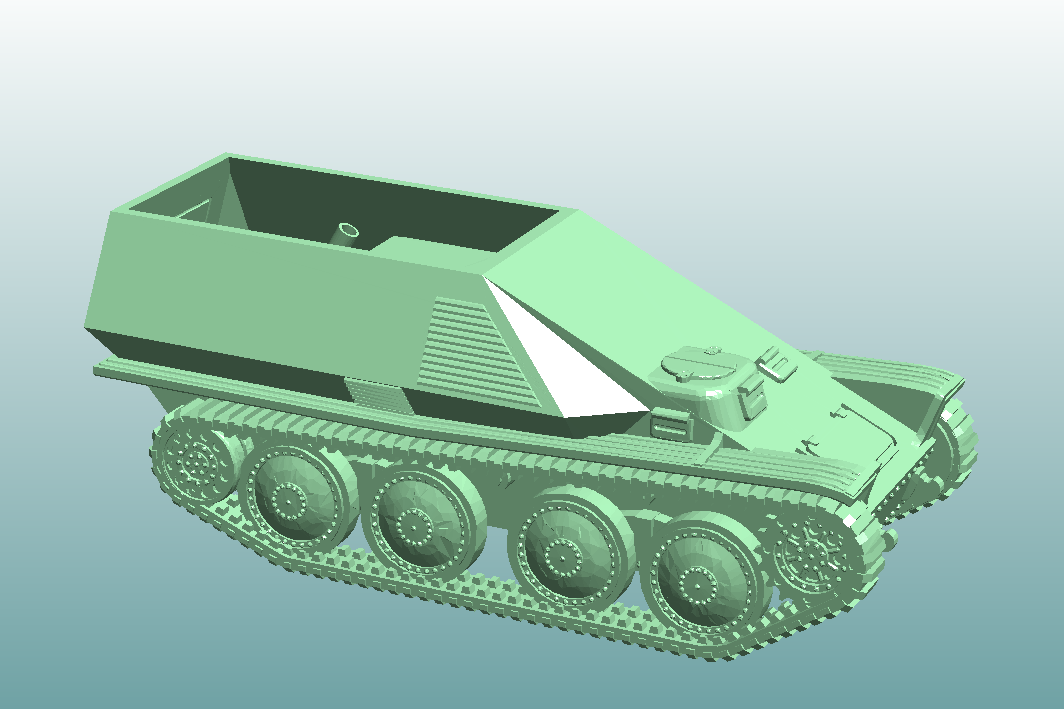 Pz 38(t) Ausf.M Morsertrager (Panzer Printer)