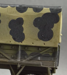 WW2 British Bedford QL Dromedary Truck. Painted Resin Model