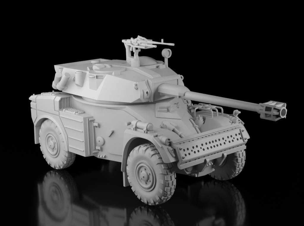 Panhard AML-90 Armoured Car (Wargame3d)