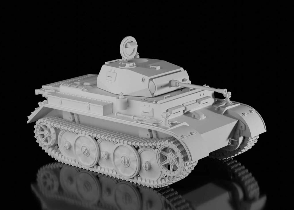 Panzer II Luchs - Open Hatch (Arvernes Miniatures)