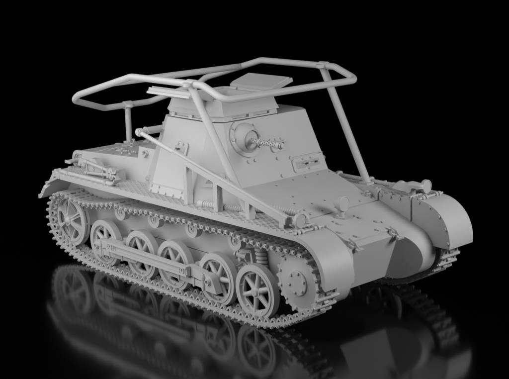 Panzerbefehlswagen I Ausf.B Early (Arvernes Miniatures)