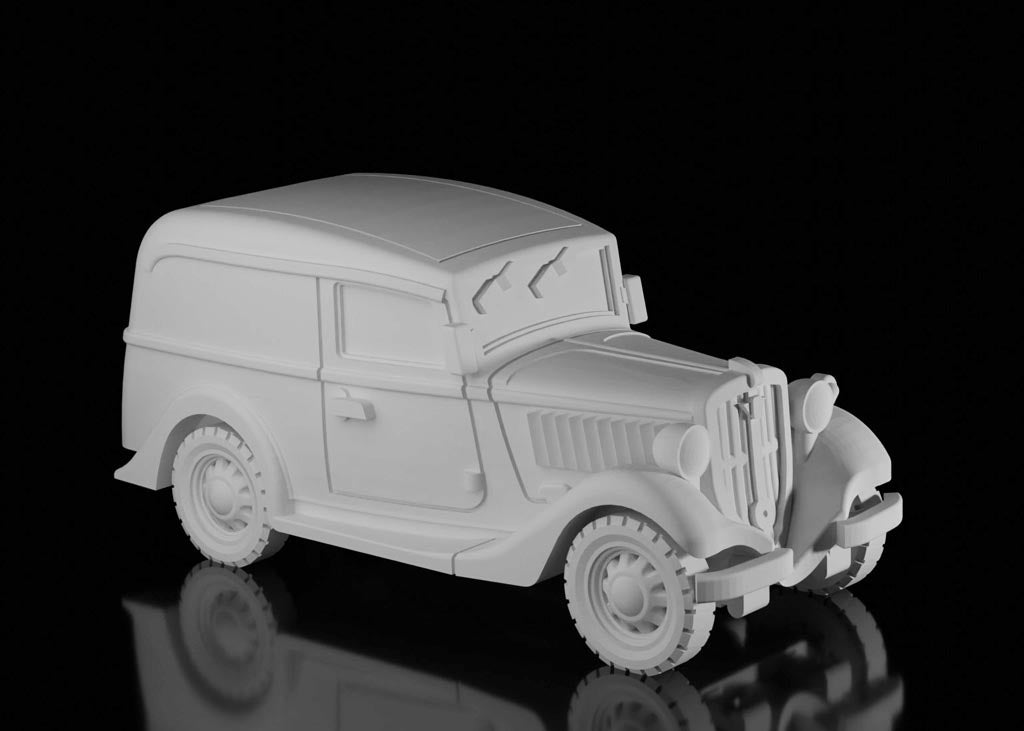 Polski-Fiat 508 Lazik Delivery Van