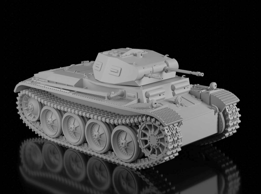 Panzer II Ausf. D (Wargame3d)