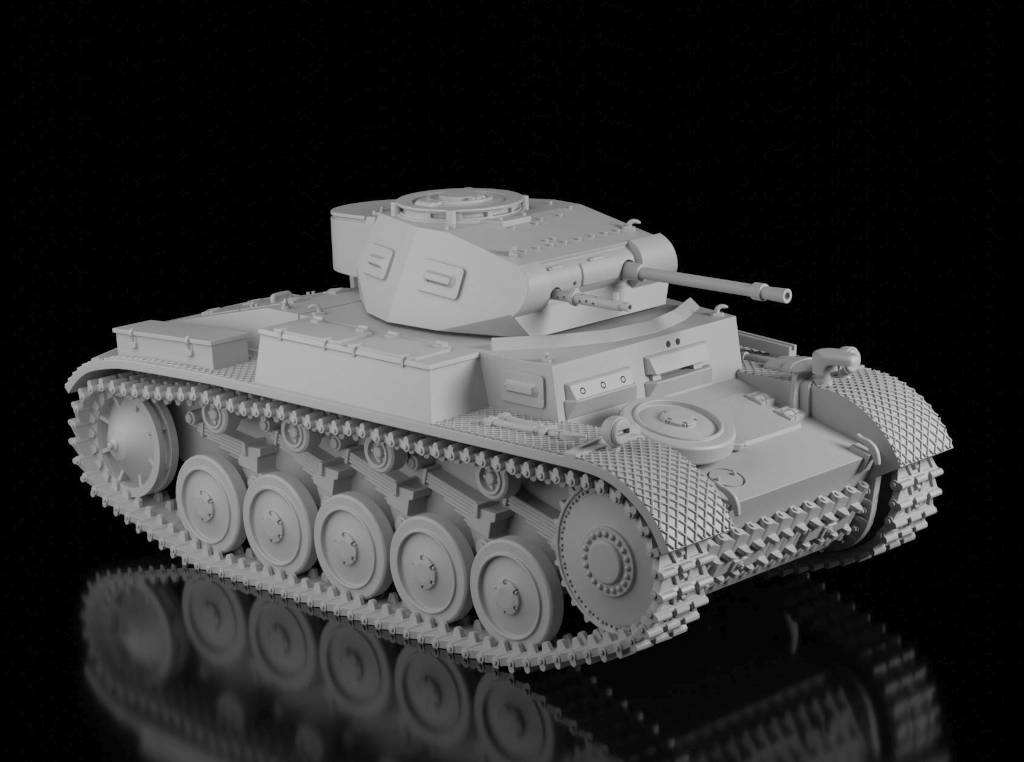 Panzer II Ausf.H VK.903 (Wargame3d)